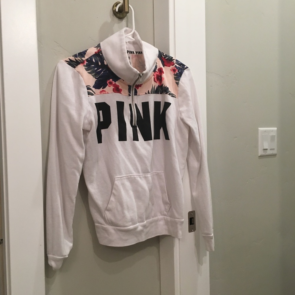 Victoria secret pink long sleeve zip up