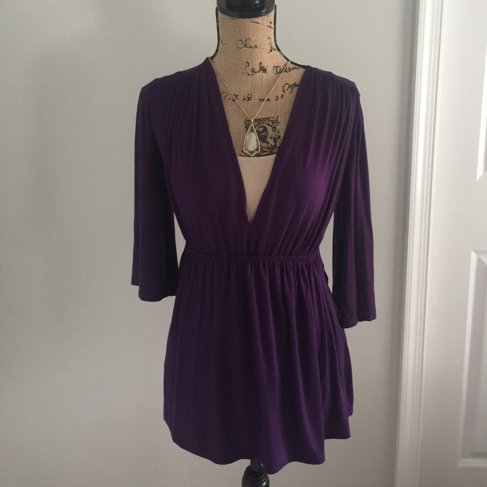 Purple Tunic Top