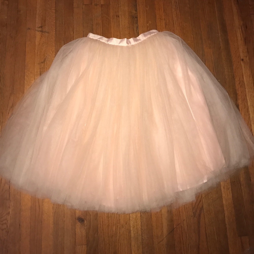 Lulus peachy ballet tulle skirt