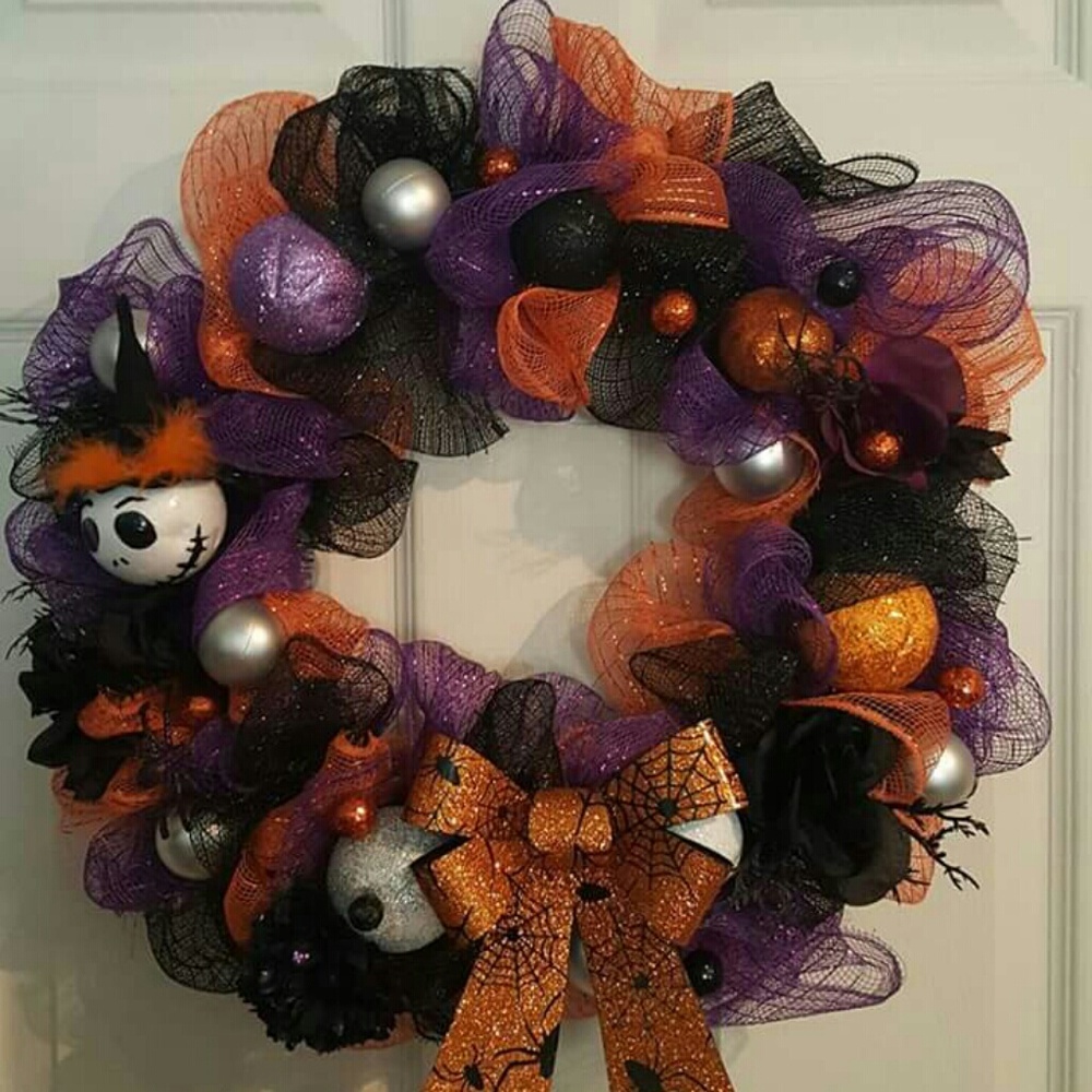Nightmare before Christmas wreath