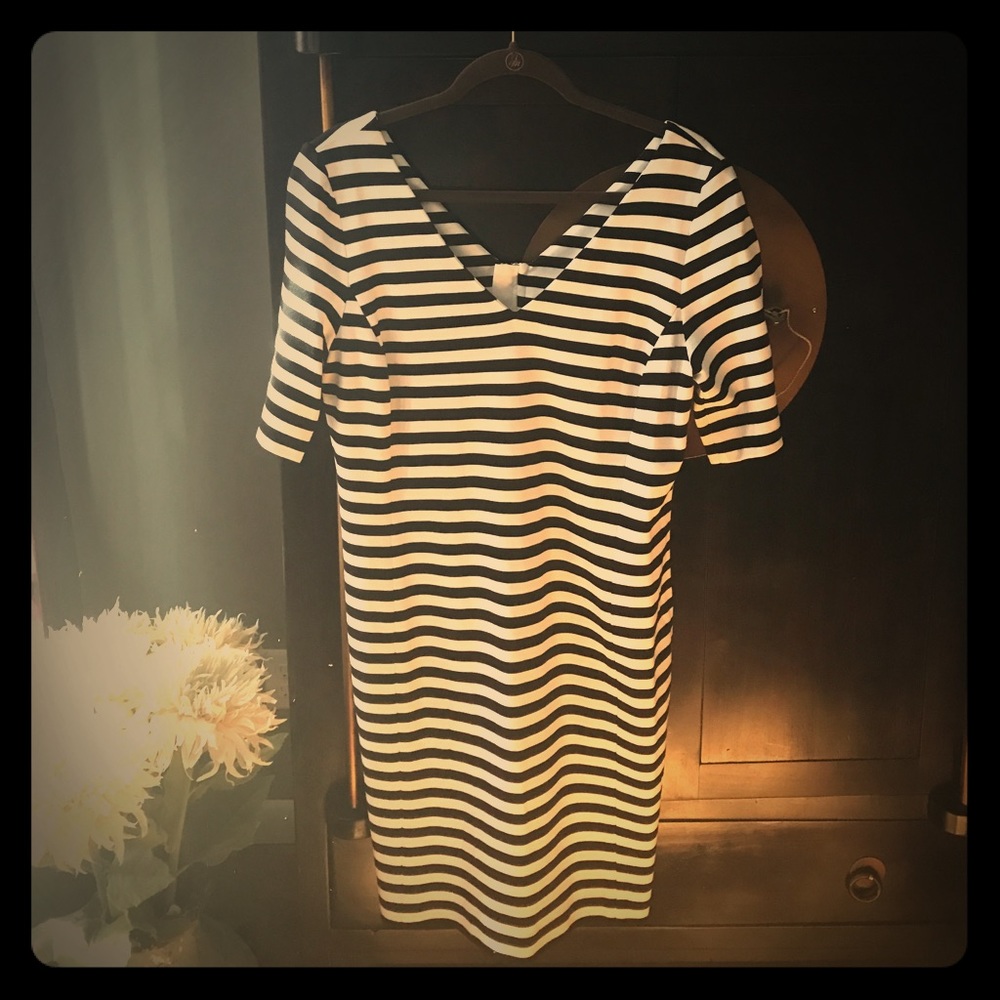 Banana republic striped dress.