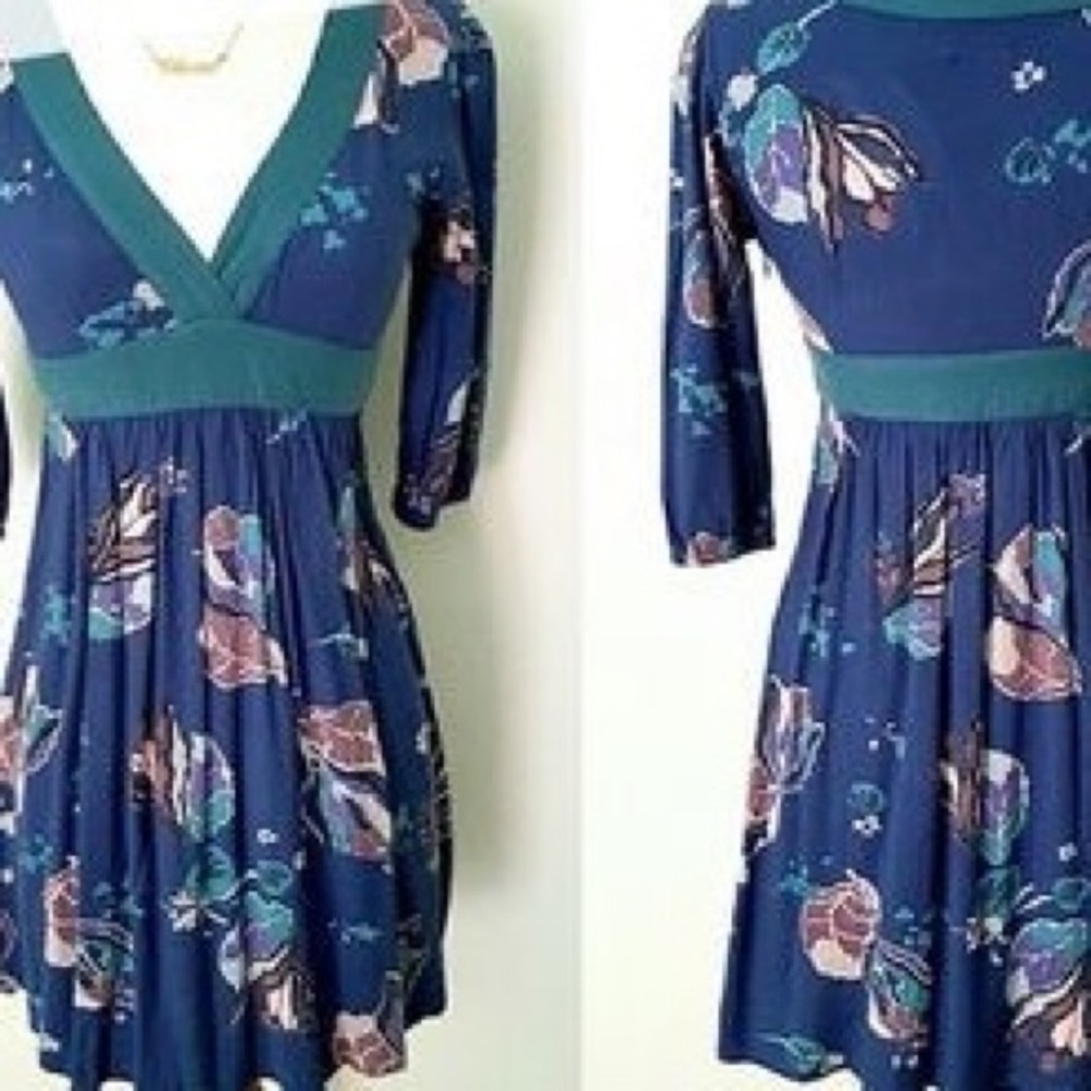 🎉HP🎉Kimchi Blue Stunning Art Print Dress NWOT