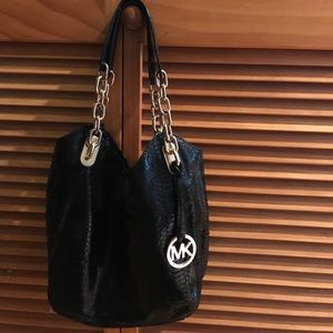 Michael Kors snakeskin purse