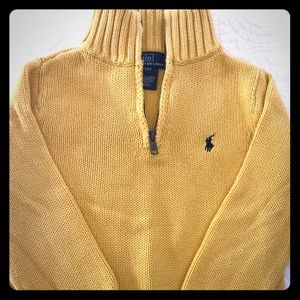 Polo 3/4 zip sweater