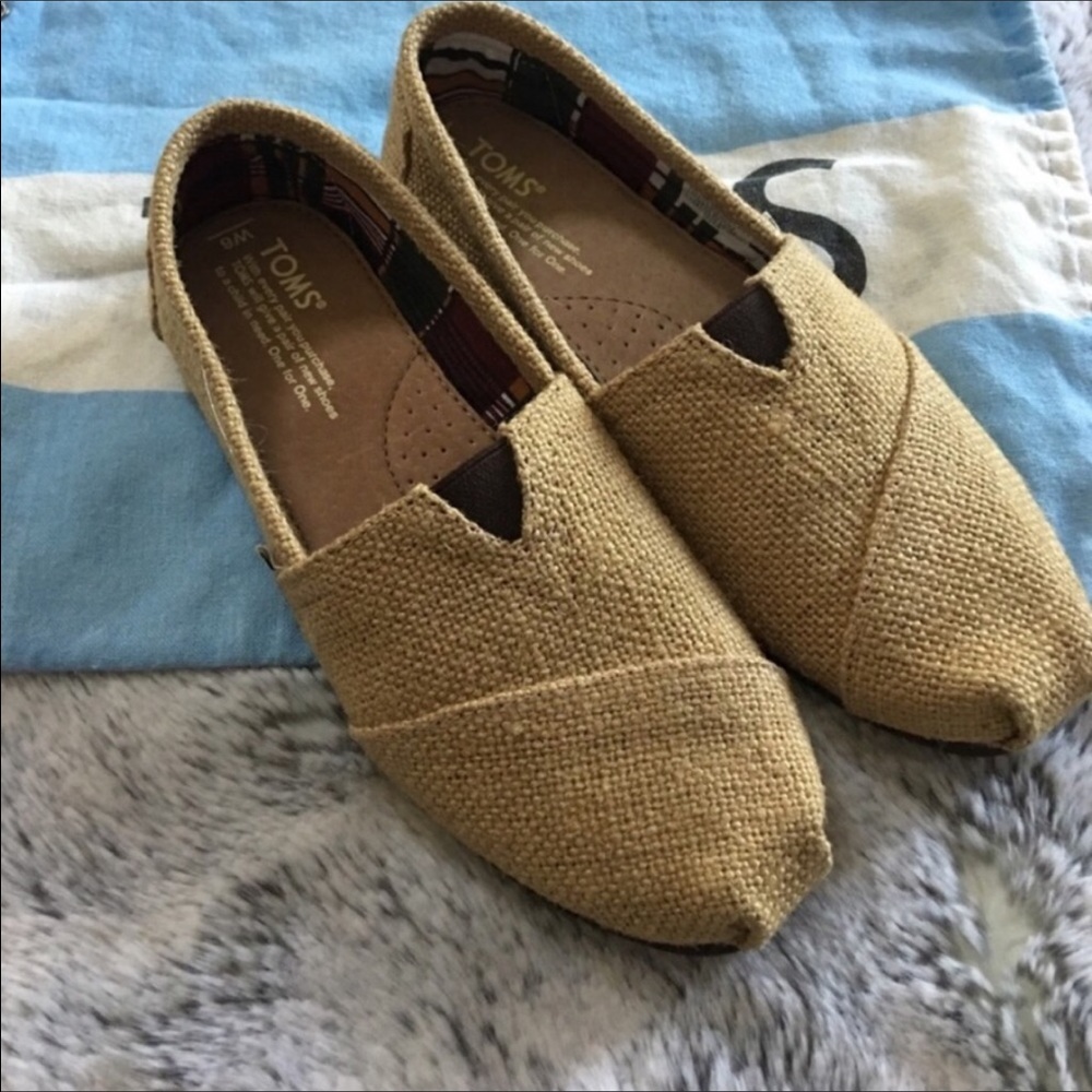 Burlap TOMS - NEW!