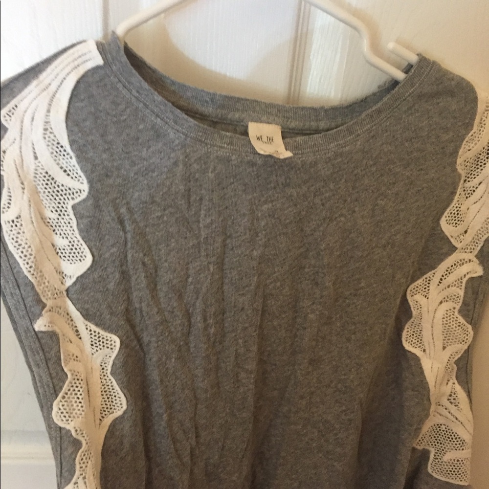 Free People gray tank