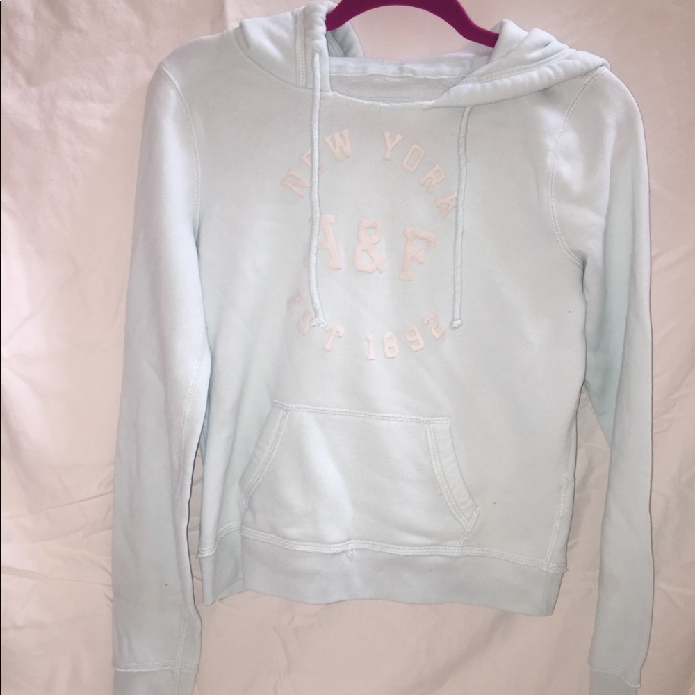 Mint Abercrombie and Fitch hoodie