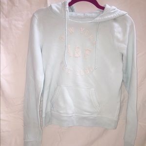Mint Abercrombie and Fitch hoodie