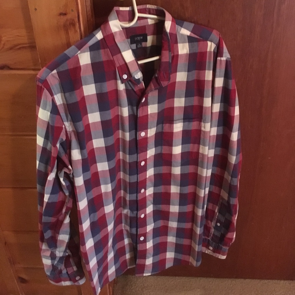 J.Crew button-down collared shirt