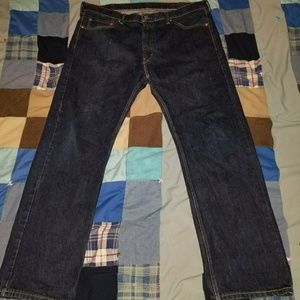 Mens Levi Strauss 505 Jeans Size 40 x 32