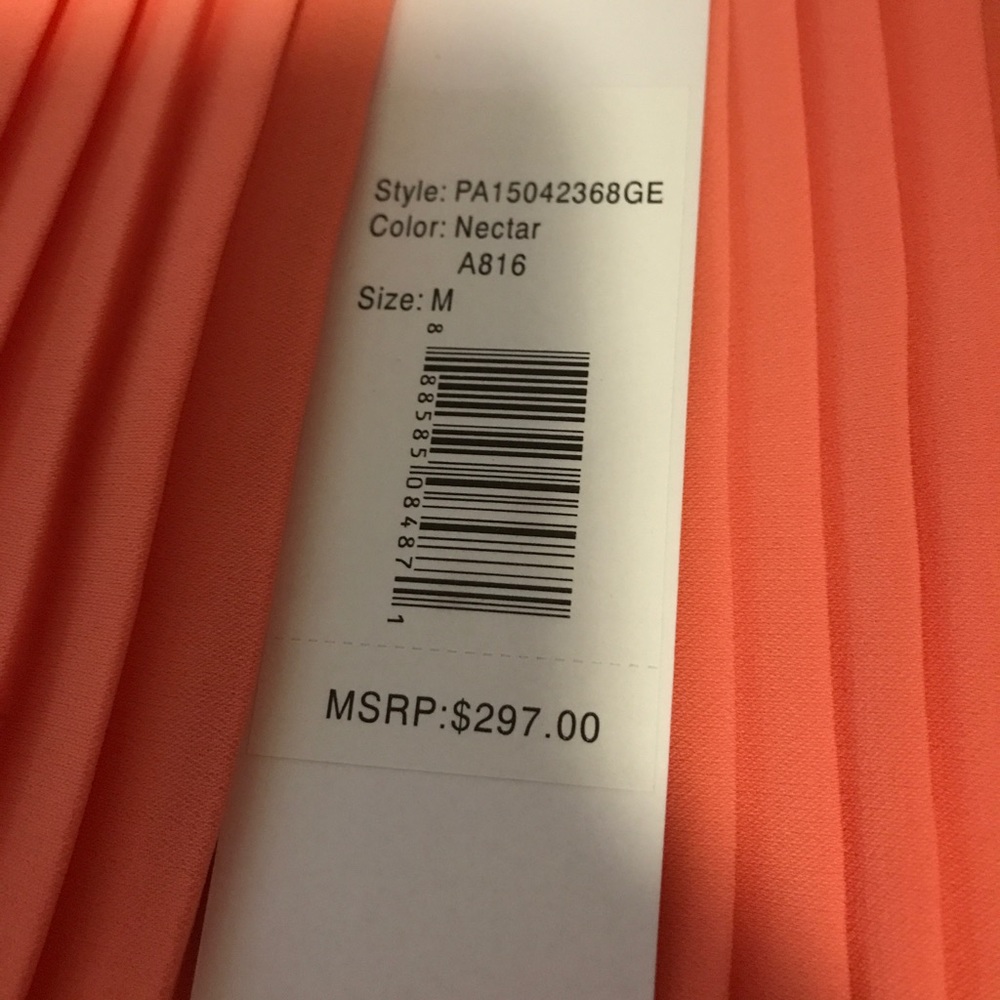 NWT Parker two tiered color block dress - Picture 3 of 5