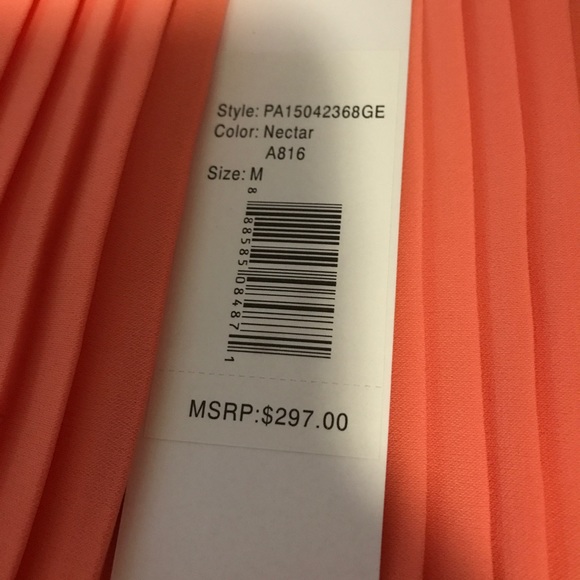 NWT Parker two tiered color block dress - Picture 3 of 5