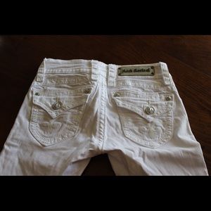 Rock Revival White Skinny Jeans