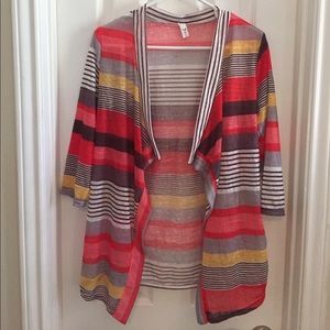 Striped Cardigan