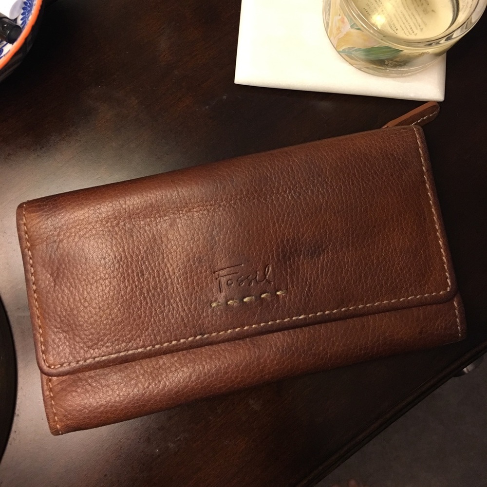 Fossil Leather Wallet