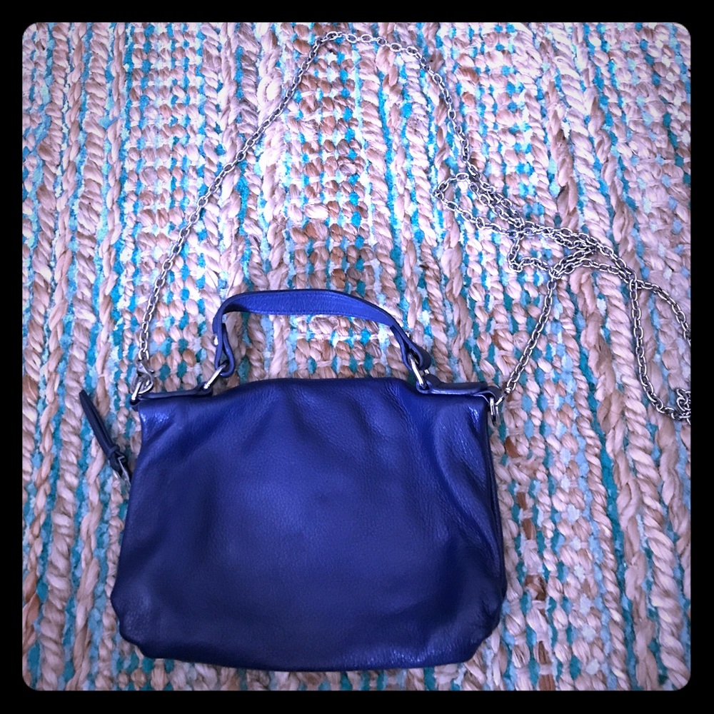 Authentic HOBO small cross body purse - blueberry