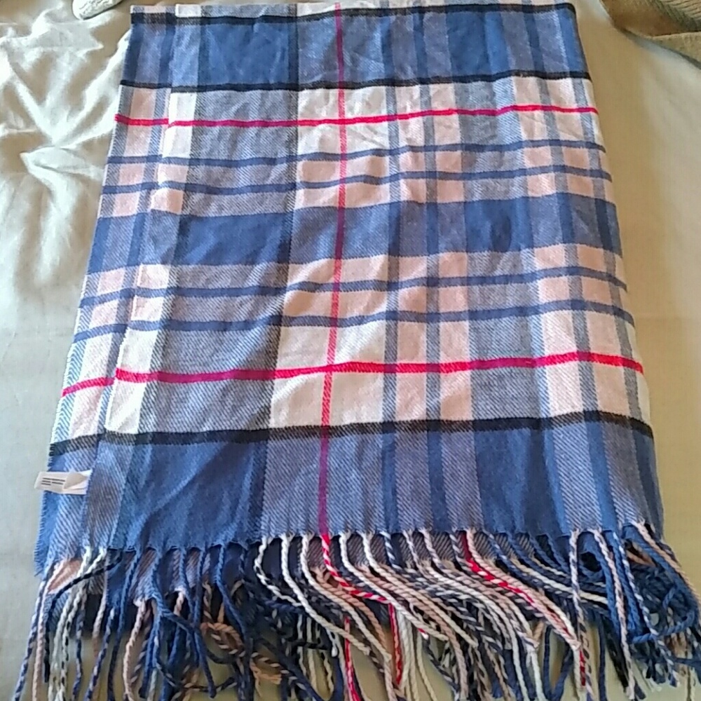 Gap plaid oversized scarf