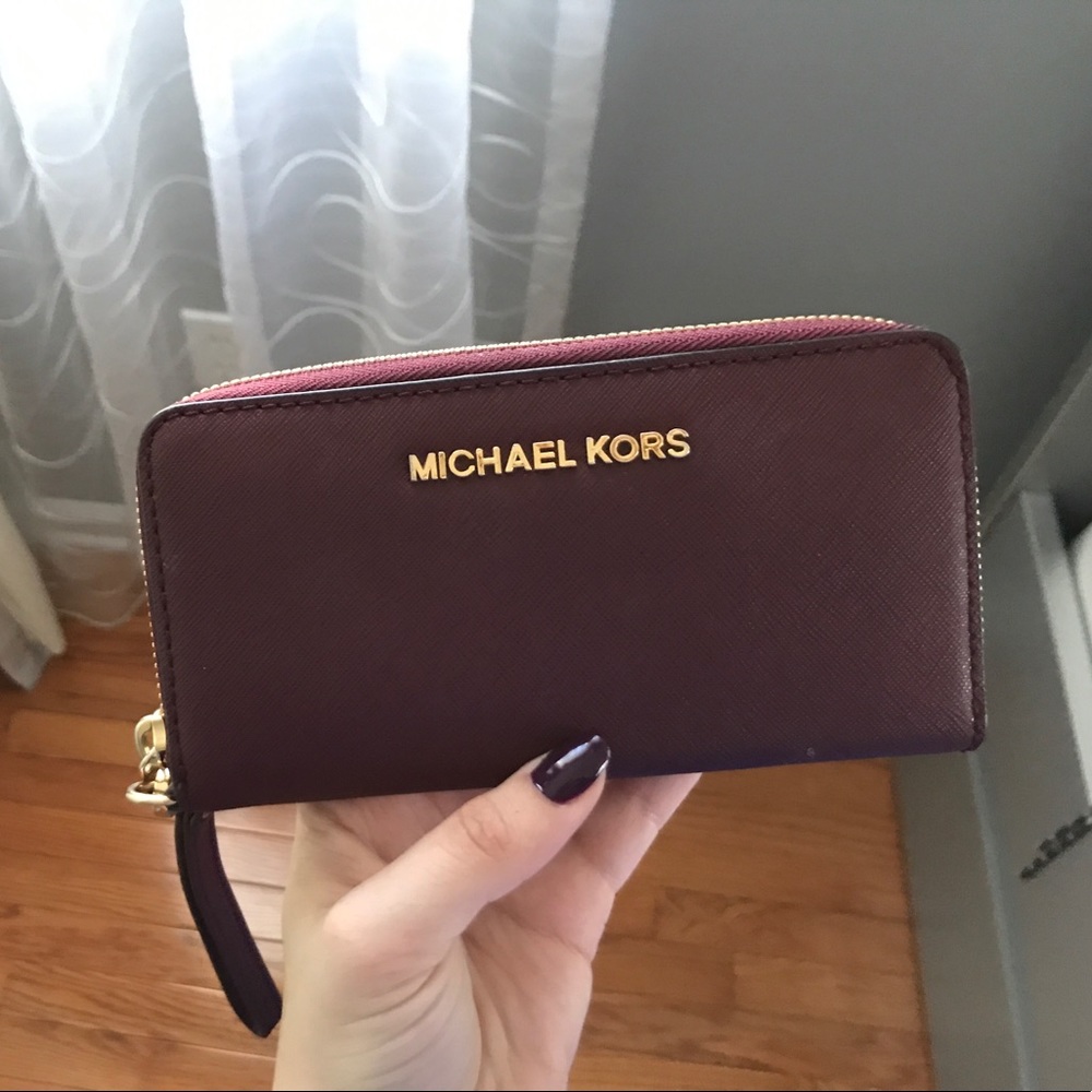 Michael Kors Burgundy Wallet