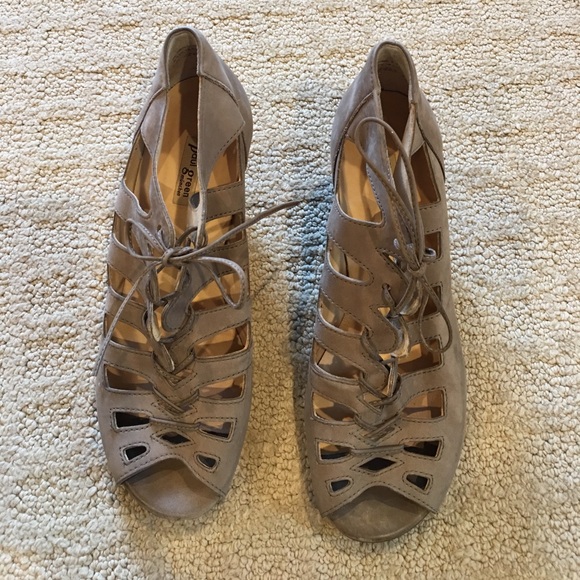 paul green lace up shoes