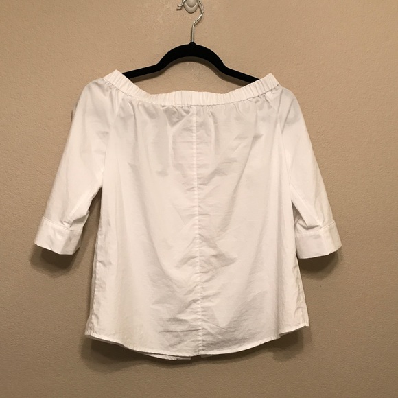 Whistles white off shoulder top US 2 - Picture 2 of 4