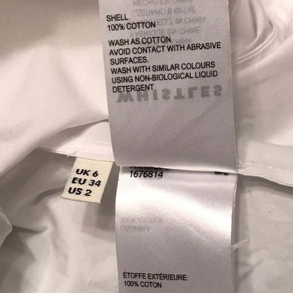 Whistles white off shoulder top US 2 - Picture 4 of 4