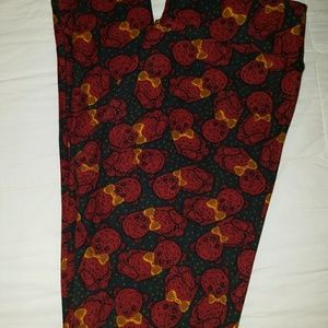 LuLaRoe teddy bears OS leggings