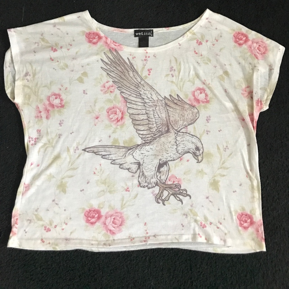 WET SEAL FLORAL TOP