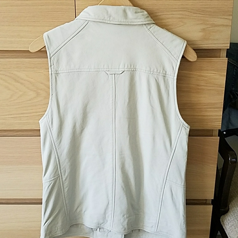 LUCKY BRAND • Lambskin vest - Picture 4 of 8