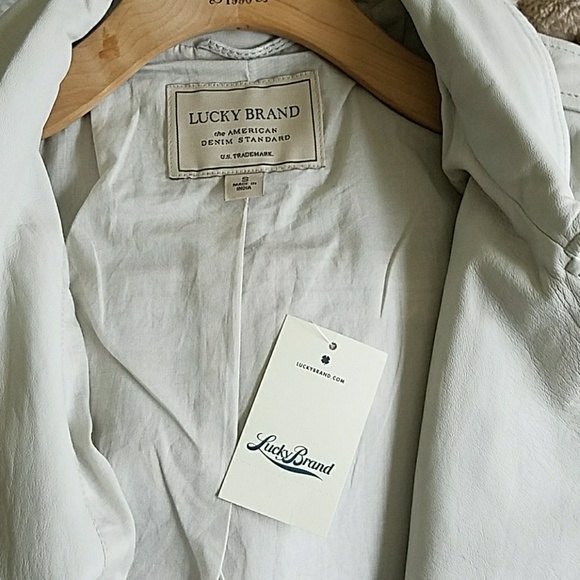 LUCKY BRAND • Lambskin vest - Picture 8 of 8