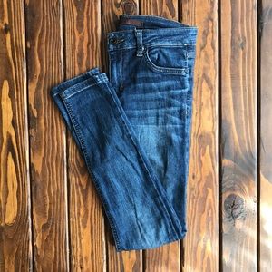 Joe's mid-rise skinny jeans