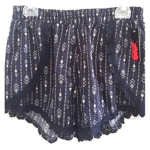 NWT Navy and Grey Shorts