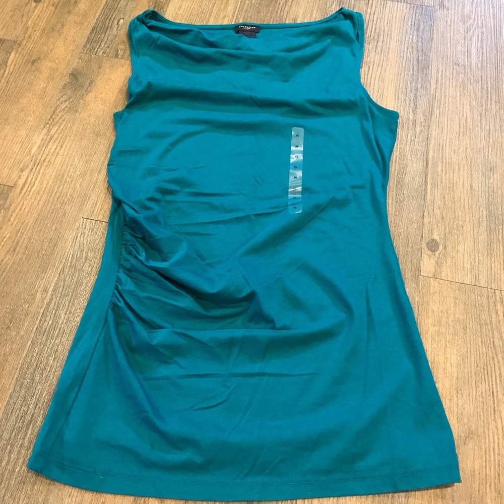 Teal Ann Taylor Tank