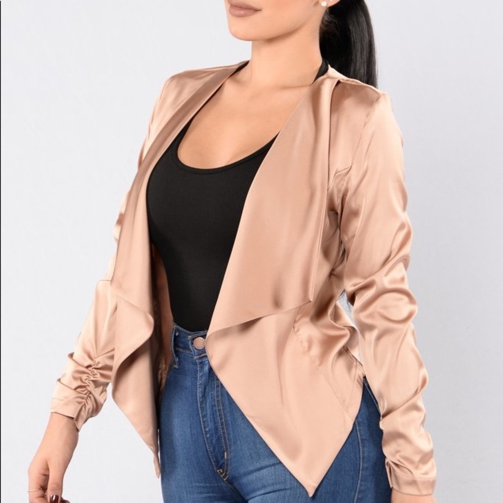 Rode gold jacket/blazer