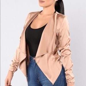 Rode gold jacket/blazer