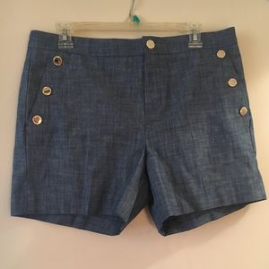 Chambray shorts