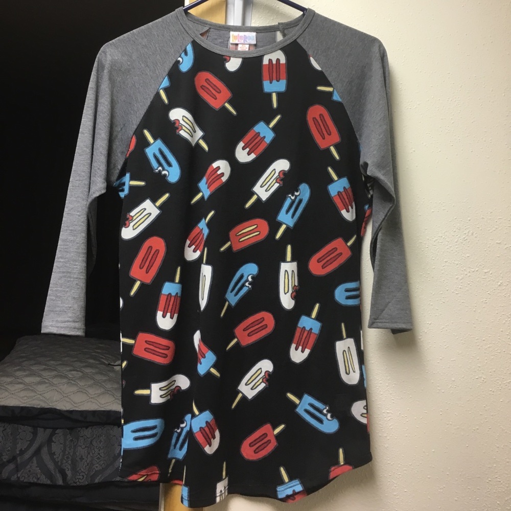 SOLD! Lularoe UNICORN Popsicle Americana Randy XS