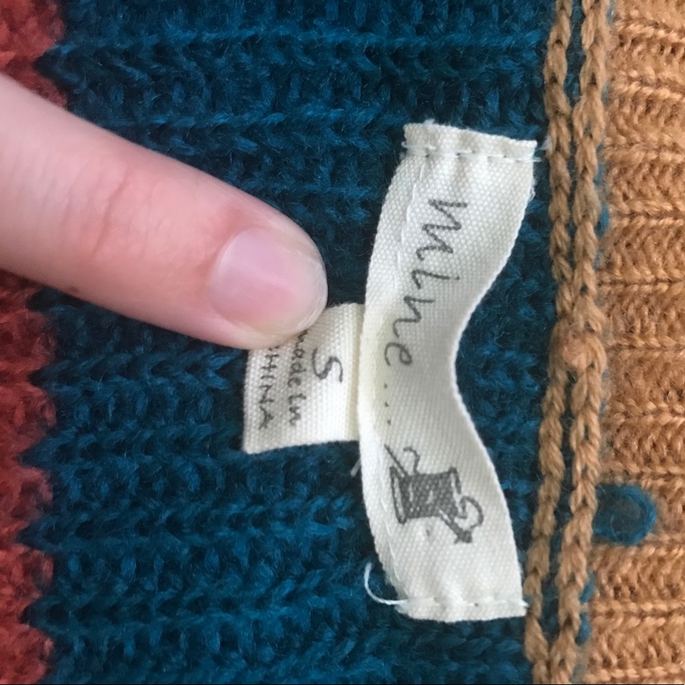 mine... striped distressed sweater - Picture 4 of 5
