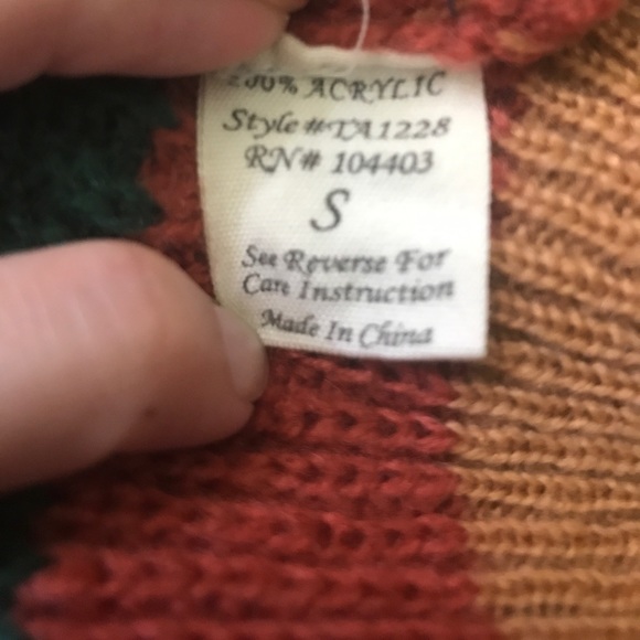 mine... striped distressed sweater - Picture 5 of 5