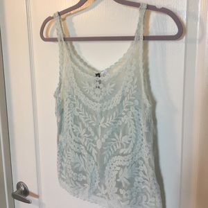 🔮 5 for $25/ 6 for $29 Mint mesh tank