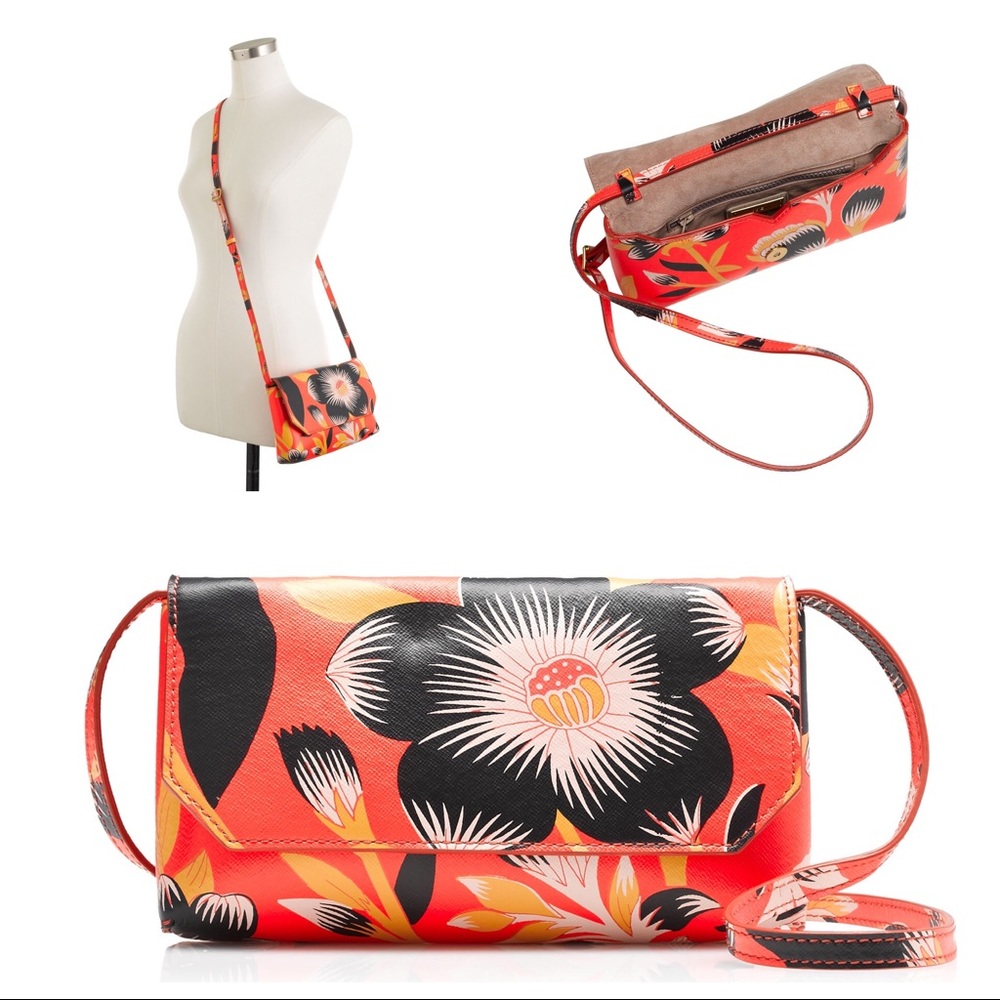 ๐HP๐ J. Crew Hibiscus Print Crossbody Bag - Picture 8 of 8
