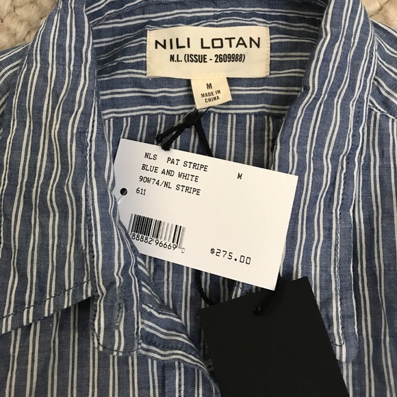 Nili Lotan button up shirt - Picture 4 of 4