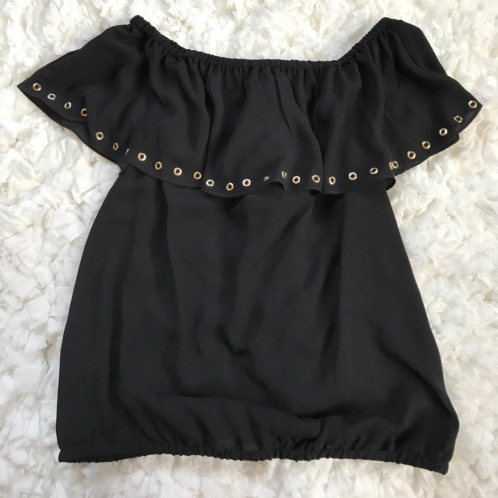 Michael Kors Off The Shoulder Top - Picture 3 of 6