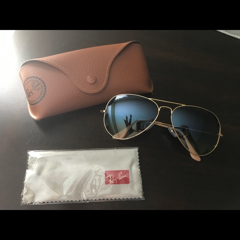 RAY BAN AVIATOR GRADIENT