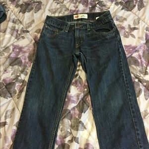 Levi's straight leg 8 husky