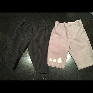 Two pairs Baby Boy Dress Pants