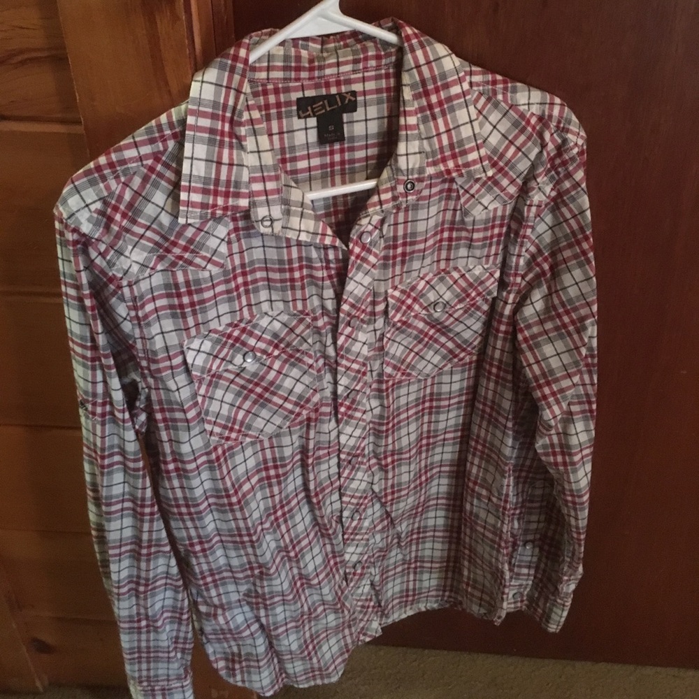 Helix button down collared shirt