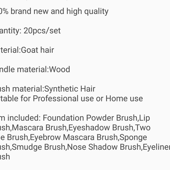 💥💥15 Pcs makeup brushes set brand new💥💥 - Picture 2 of 2
