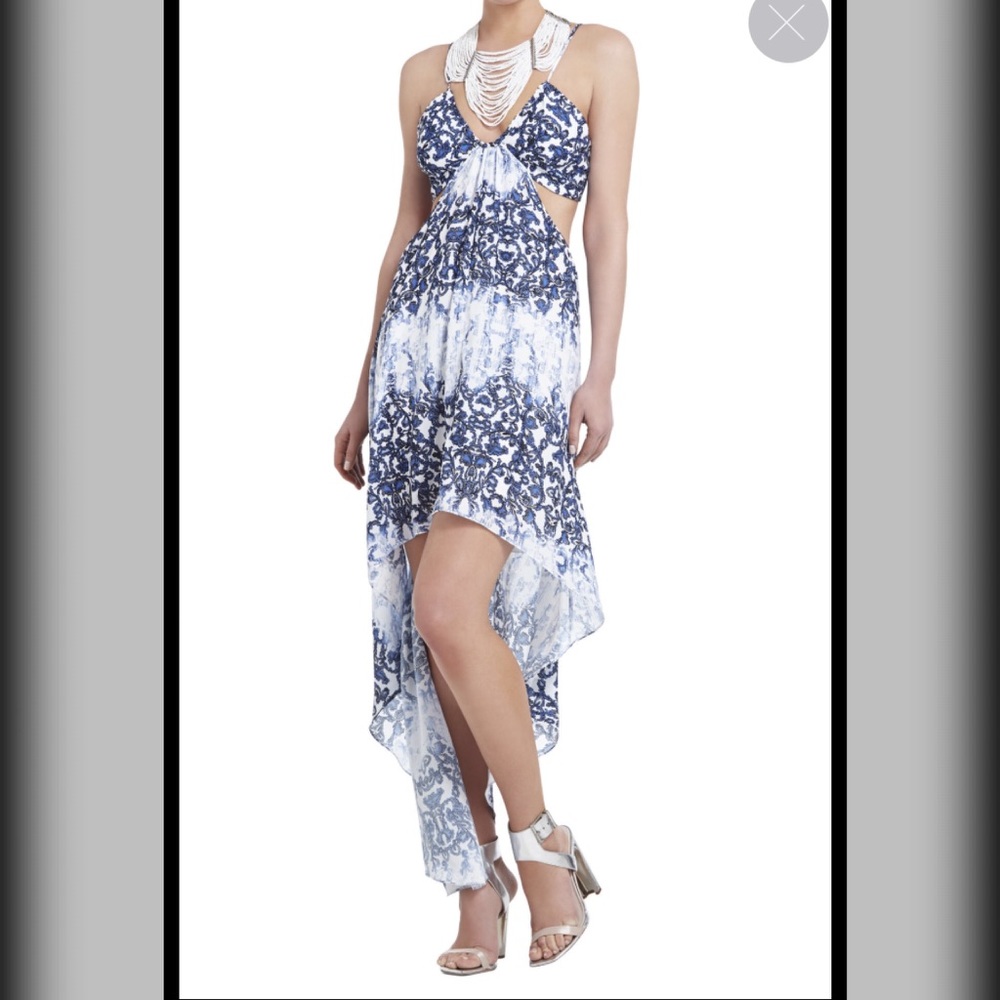 💃Alyce Printed Asymmetrical-Hem Dress💃