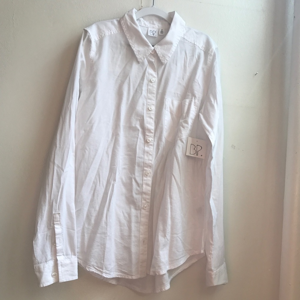 BP White Button Down