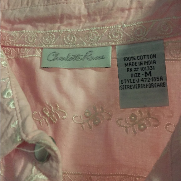 Western-style button down shirt with snaps. - Picture 2 of 3